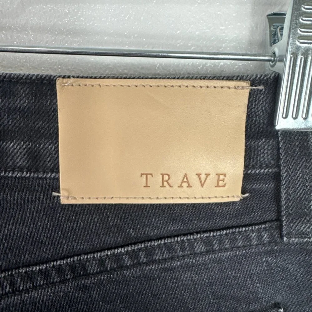 TRAVE Priscilla Road to‎ Nowhere 26 Denim Shorts Washed Black EUC 9.25